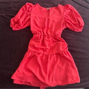 Dual Nature Bright Pink Dress